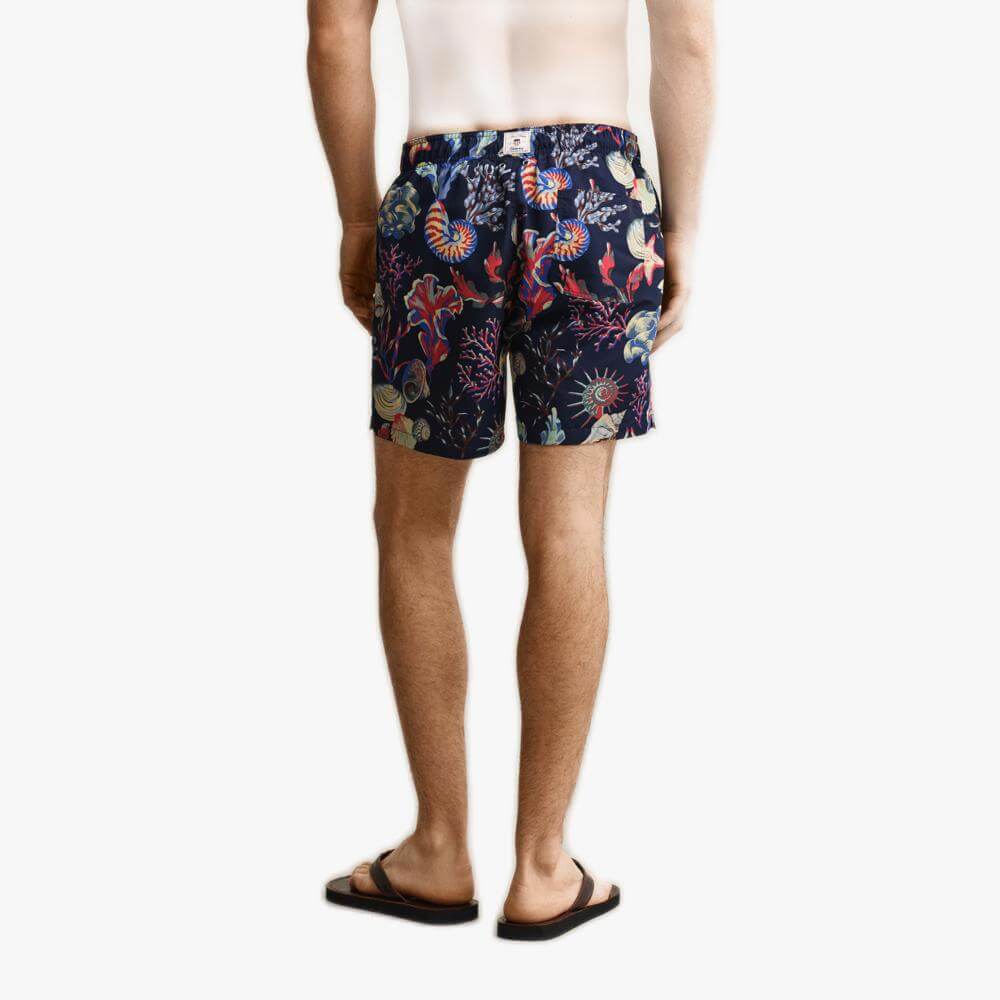 Gant Seaweed Print Swim Shorts